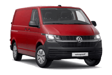 Van Hire Somerset - Red VW Transporter Automatic - Van hire Somerset
